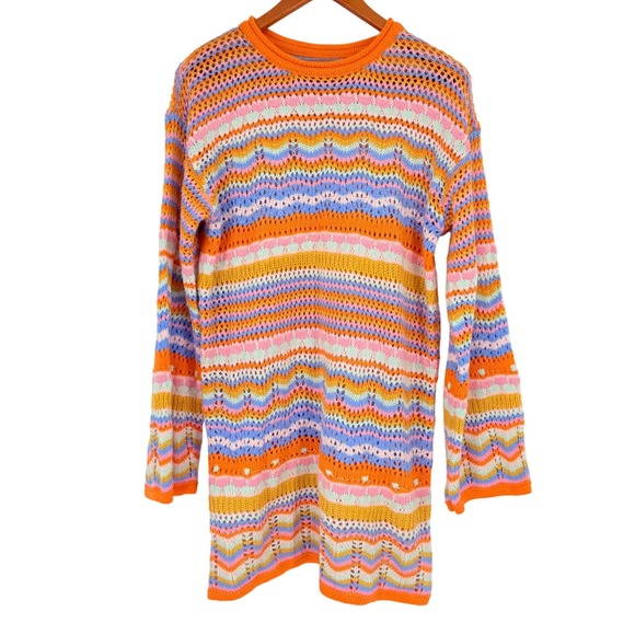 Loosely Woven Long Sleeve Tunic Sweater‎ Women's Size Extra Large - Picture 1 of 5